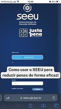 Como usar o SEEU para reduzir penas de forma eficaz!