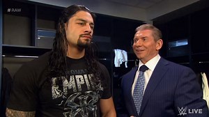 Former UFC Heavyweight Champion sends a message to Vince McMahon and challenges Roman Reigns