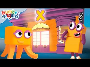 Two Times Tables! - Multiplication Challenge #2 ✖️ | 123 Learn to Count for Kids | @Numberblocks