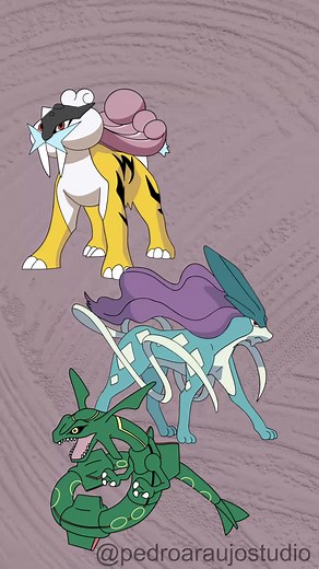 Giraffe Raikou Evolution | New Pokemon Mega Evolution Revealed!