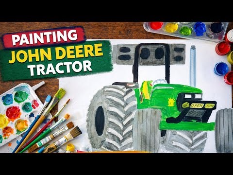JohnDeere Modified tochan King 👑 tractor painting atoz full video