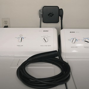 Save time and money on fast home EV charging with the NeoCharge Smart Splitter. Share your existing 240V dryer outlet or 2 EVs on one outlet without needing to pay for an additional circuit. Save thousands by avoiding panel upgrades and expensive installations. Install Yourself. Save money. Take Charge. | NeoCharge