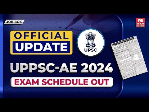 UPPSC AE Mains Exam New Dates Out | Official Exam Schedule Update | 28 & 29 September!