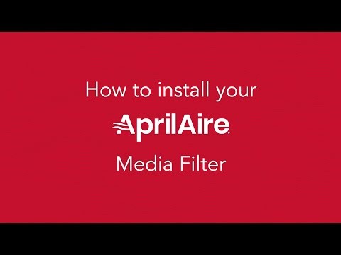 How to Install a Media Filter