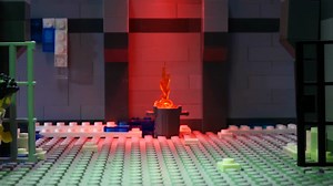 Lego-定格动画-乐高僵尸越狱 逃跑或被僵尸攻击