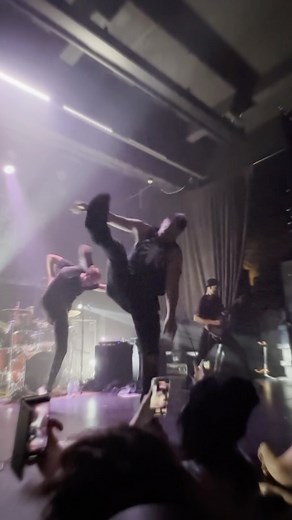 3.8K views · 93 reactions | Carter’s fav stage move “The Grape Stomper”  Who remembers this classic Grape Lady vid? This mash up had to go down..藍 #asthestructurefails #heavymetalmusic #metalconcerts #metalmeme #metalcoremusic #moshpits #metalvocalist #metalsinger | As The Structure Fails | Facebook