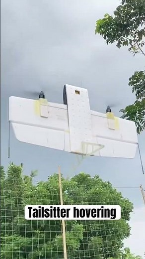 Px4 Tailsitter VTOL hovering in position mode