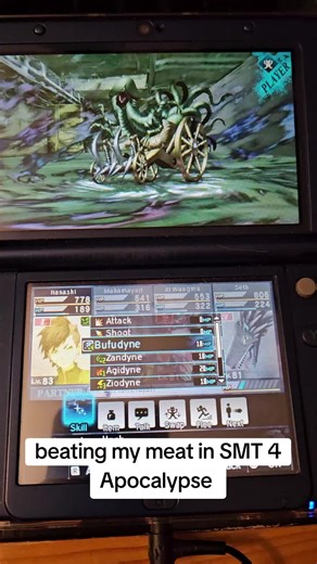 beating my meat in SMT4 Apocalypse #atlus #smt4 #shinmegamitensei #smt #mara