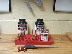 224 Valkyrie and Hornady 80 Grain ELD Match loads.
