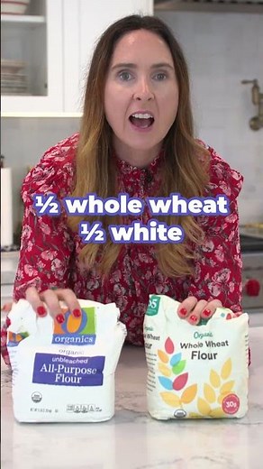 How to Substitute Whole Wheat Flour in Your Baking #shorts