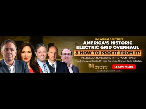UPCOMING LIVE WEBINAR | America's Massive Grid Overhaul & How To Profit From It!