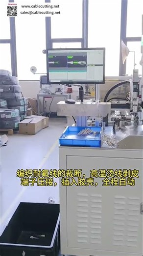 Hot Stripping & Housing Insertion Terminal Crimping Machine for Compressor Wire Processing