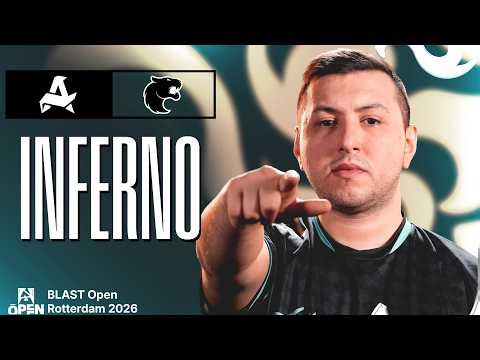 XANTARES'E KELEŞ ATIN! Aurora Vs. Furia (INFERNO) BLAST Open Rotterdam 2026 | BO3