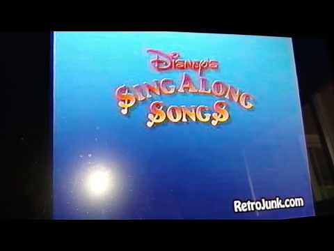 Disney's Sing Along Songs 1990 Promo from Under the Sea