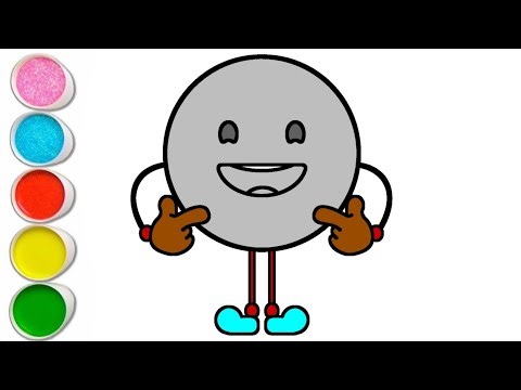 8 Geometric Shapes Coloring and Drawing for Kids, Toddlers #shapesandcolors