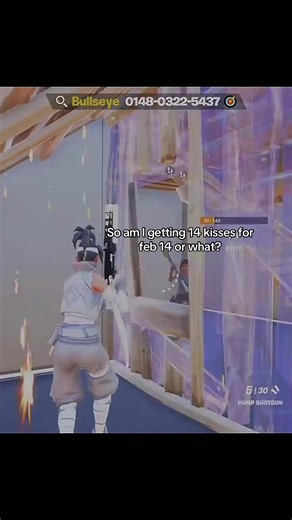 Valentine's Day Kisses in Fortnite Style