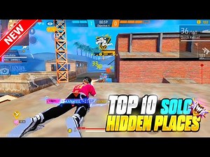 TOP 10 HIDDEN PLACES FOR CS RANK AFTER UPDATE | cs rank tips and tricks | without friends & gloowall