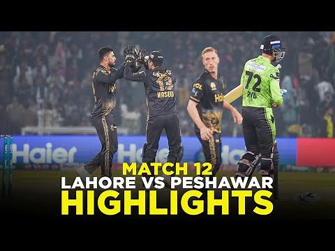 Full Highlights | Lahore Qalandars vs Peshawar Zalmi | Match 12 | HBL PSL 9 | M2A1A
