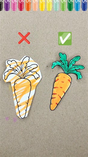 Perfect Cut ✂️ | Carrot From Messy to Clean 🥕✨