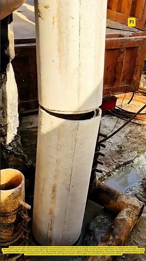 Connecting Concrete Pipe Sections