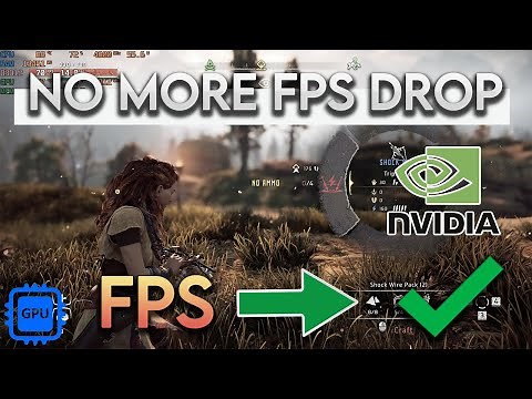 HOW TO FIX FPS DROP & STUTTER IN | HORIZON ZERO DAWN | DECEMBER 2020