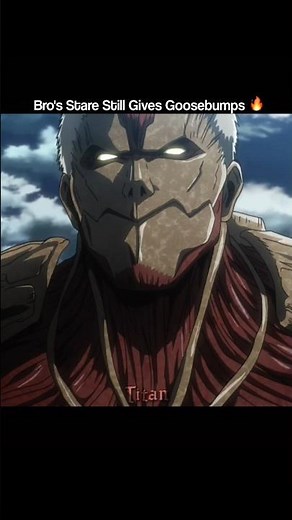 Bro's Stare Still Gives Goosebumps #anime #shortsfeed #attackontitan #aotedit #erwinsmith #animeedit