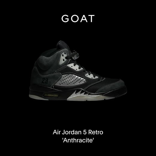 Get the Air Jordan 5 Retro 'Anthracite'. The world's most sought after sneakers are all here on GOAT. | GOAT