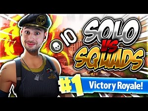 ΝΙΚΗ SOLO ΕΝΑΝΤΙΟΝ SQUADS CHALLENGE! (Fortnite Battle Royale)