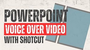 How to edit a lecture video including slides in Shotcut