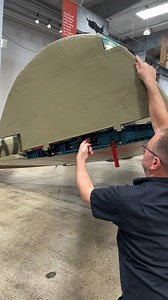 Unlike American aircraft, the folding wingtips on our Mitsubishi Zero weren't just to cram more planes onto their aircraft carriers. The Zero’s wingtips only folded enough to fit on Japanese carrier’s elevator. Keeping the mechanism simple and light helped preserve the Zero’s fantastic maneuverability. Our Zero is sandwiched between our Spitfire and Mustang in Hangar B. Video: Mechanic Greg Heiss demonstrating the Zero's folding wingtip design. #FHCAM #WWII #MitsubishiZero #ZeroFighter #Aviation