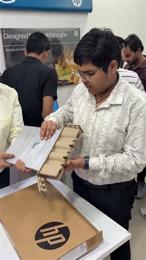 HP 15 Unboxing By Happy Customer... #laptop #hppower #smartphone #hpsmart #hp #laptopvspc