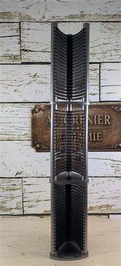 Set of 3 Stackable Atlantic CD Racks | 60 CD Storage | Modular Grey CD Tower | Modern Design - Etsy