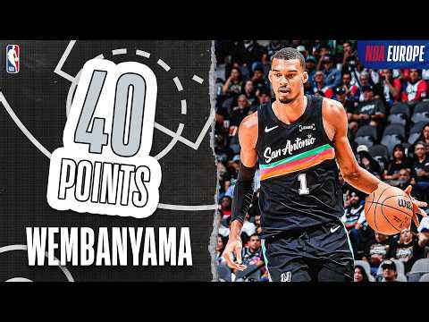 It's a WEMBY SHOW 🇫🇷👽 Wembanyama's Best Moments v Mavericks