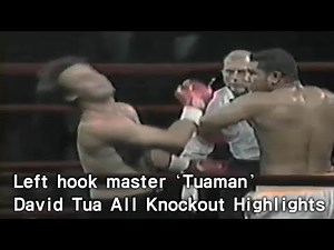 Left hook master Tuaman David Tua all Knockout Highlights