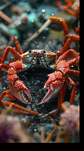 You Wont Believe The CRAZY Decorator Crab! #OceanCreatures