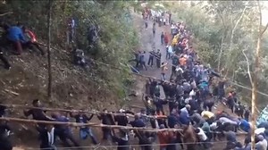 490K views · 3.1K shares | There is strength, beauty and power in unity! With a short prayer for strength, villagers of kutsapo in Phek district of Nagaland, pulls up a truck which fell off the road. (05.05min video) (Clips from video shot by Avoyi Lohe) YouTube - https://youtube.com/channel/UCjg26Xf0ZMqbnU2HRaI0jIg | Naga Hills | Facebook