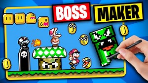I made everything an enemy in Mario World? - Mario boss and enemy maker? (Mario Multiverse)