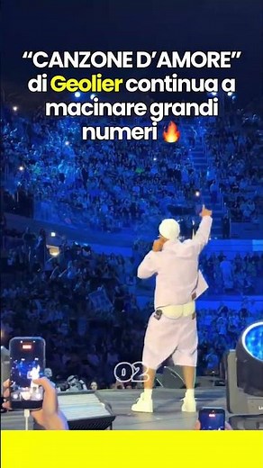“CANZONE D’AMORE” di GEOLIER live