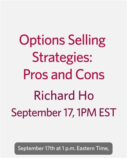 Looking for ways to make your portfolio work harder? Explore how selling options could help you generate income and manage risk. Take your strategy to the next level and tune in on September 17th at 1pm! Register now at https://bit.ly/4nmDZcC. | CIBC