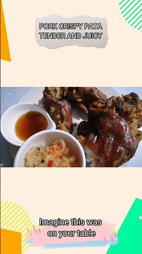 PORK CRISPY PATA TENDER AND JUICY #SHORTS