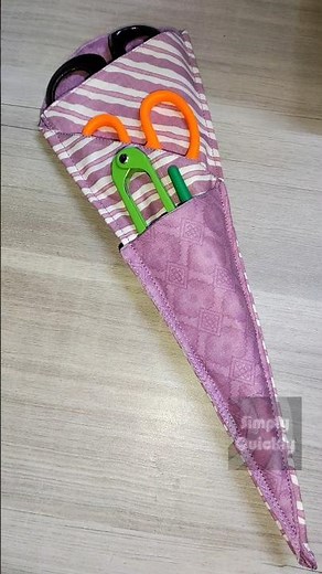 DIY Scissors ✂️ Holder Pouch | Best Sewing Idea 💖 #shorts