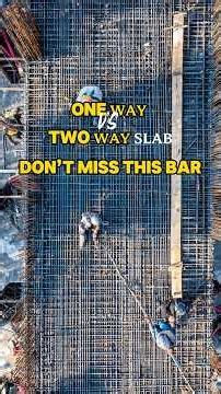 Slab Reinforcement Explained | One Way vs Two Way Slab (RCC Basics) #construction