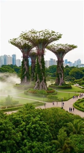 Singapore: A Cinematic Fusion of Nature and Innovation | シンガポール：自然と都市革新の融合