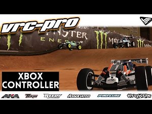 VRC pro on pc : free version with xbox360 wireless controller