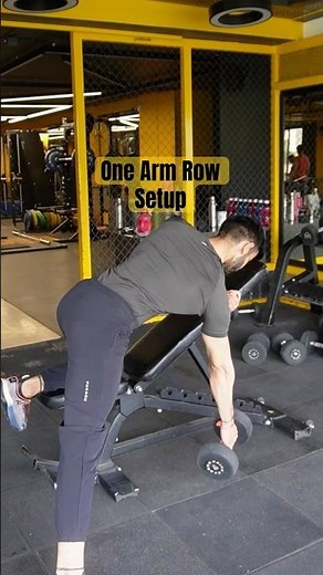How to do the PERFECT One Arm Rows ✅ ~ Share if you find this useful 🚀
