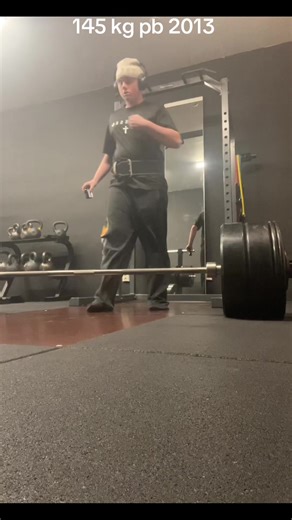 145 kg Deadlift Achievement at Age 12