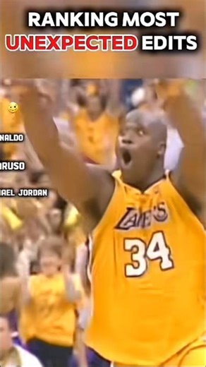 UNEXPECTED SPORT MOMENTS #MICHAELJORDAN#RONALDO#SHAQ#CRUSO