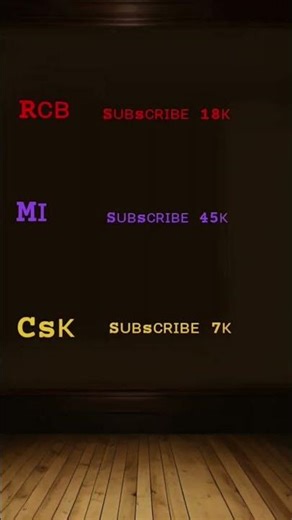 rcb vs mi vs csk #ipl #automobile #lifeisbutadream #ipl #automobile