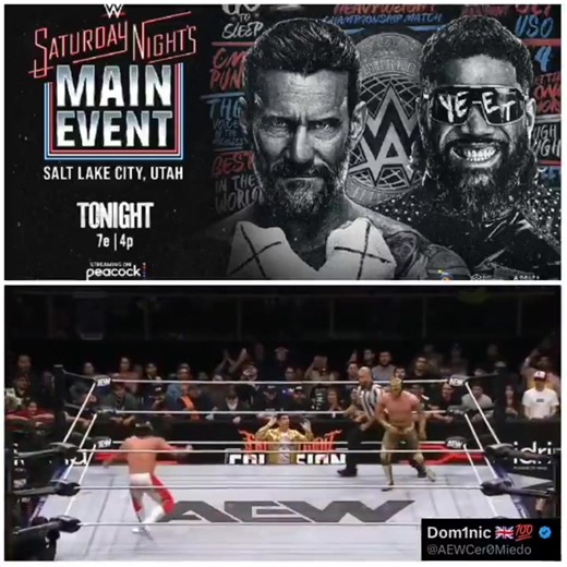 Last night was a tale of two worlds: SNME — One of the worst matches ever 🤕 AEW Collision — Match of the year contender🔥 Same night, same sport... completely different universe. Guess where the best wrestle? 👀 | Wrestling Universe