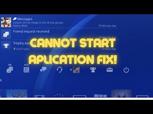 PS4 Cannot Start Application Error Fix!!! (2023!)